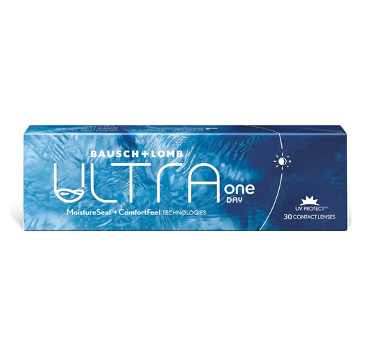 BAUSCH + LOMB ULTRA ONE DAY Spherical Daily Contact Lenses (5 or 30 Pack)