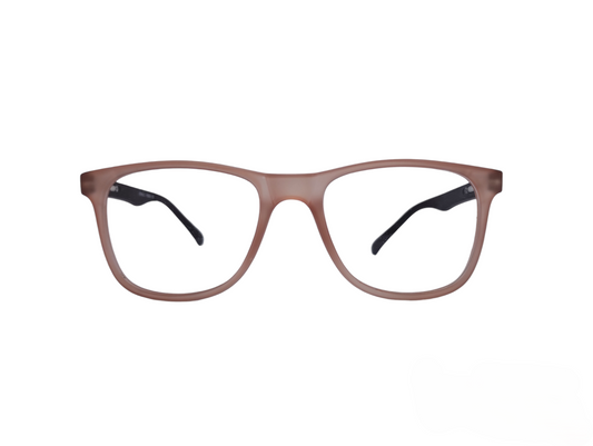 EYRUS 17009 Women's Two-Tone Wayfarer Full-Rim Plastic Frame (50-18-140)
