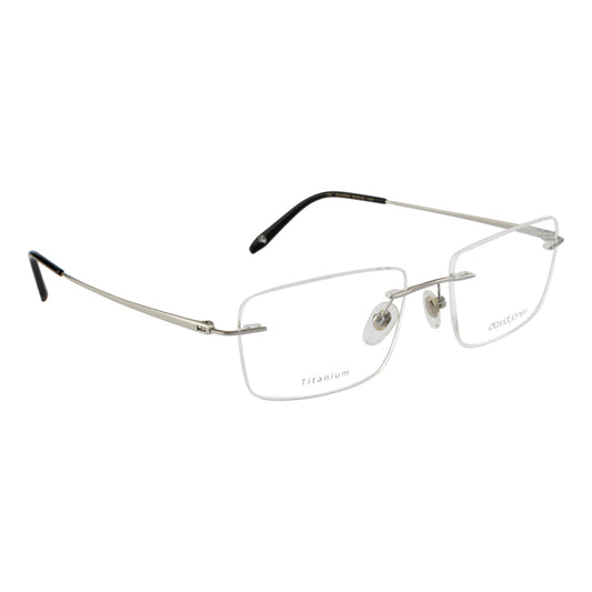 David Jones DJ-0316 Rectangle Rimless Eyewear Frame