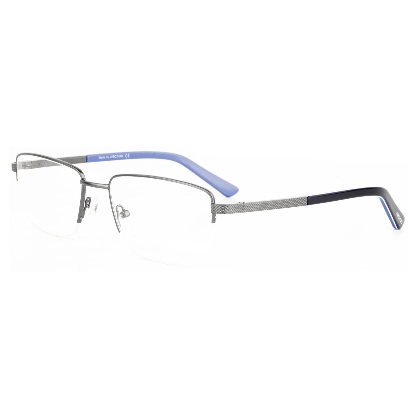 Arcadio SP2281 Rectangle Half Eyewear Frame