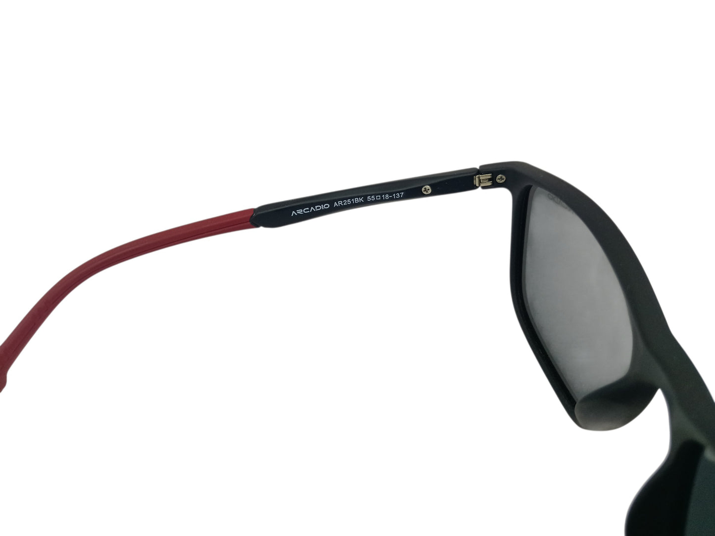 Arcadio AR251 Wayfarer Mens Matte Black Sunglasses
