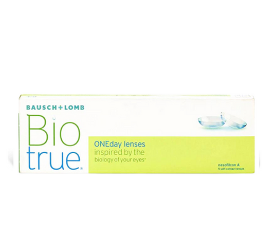 Bausch & Lomb Bio true One day Spherical Minus Contact Lenses (5 lenses pack)