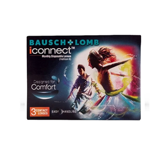 Bausch & Lomb I-connect Spherical Contact Lenses (3 lens pack)