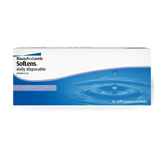 Bausch + Lomb Soflens Daily Disposable Toric Contact Lenses for Astigmatism (30 Pack)