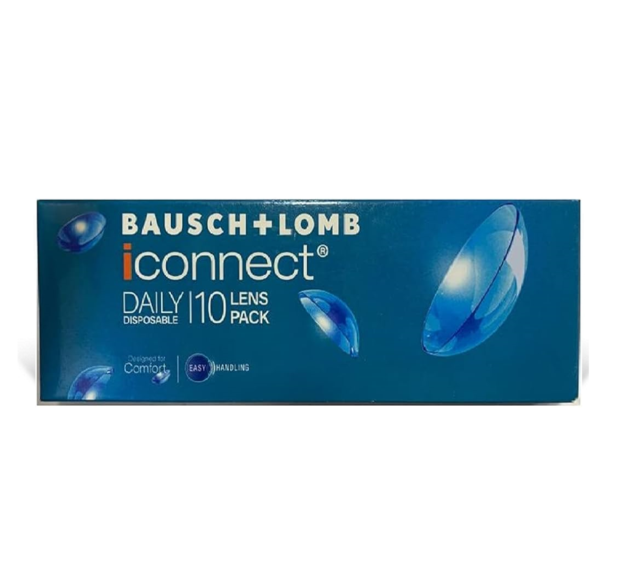 Bausch & Lomb i connect daily disposable Spherical contact lenses (10 lens pack)