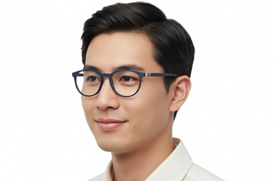 EYRUS 6667 Unisex Round Panto Full-Rim Frame (50-18-140)