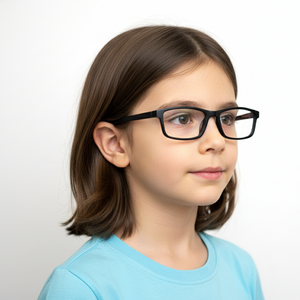 EYERUS KIDS 3340 Two-Tone Rectangle Junior Plastic Frame (46-16-125)