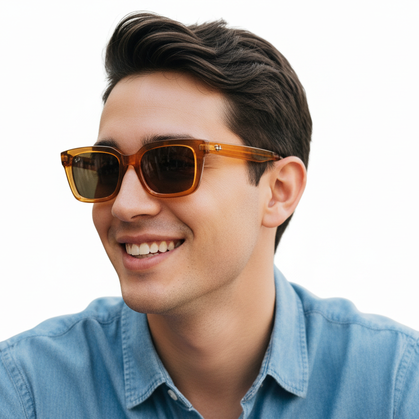MELVICH Modern Square Sunglass Frame