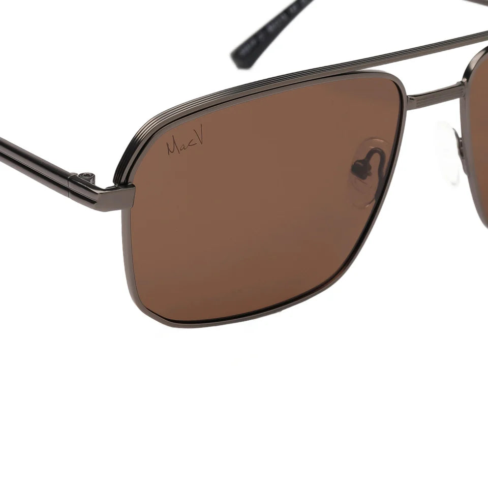 MACV LANGAMULL Modern Aviator-Square Sunglass Frame