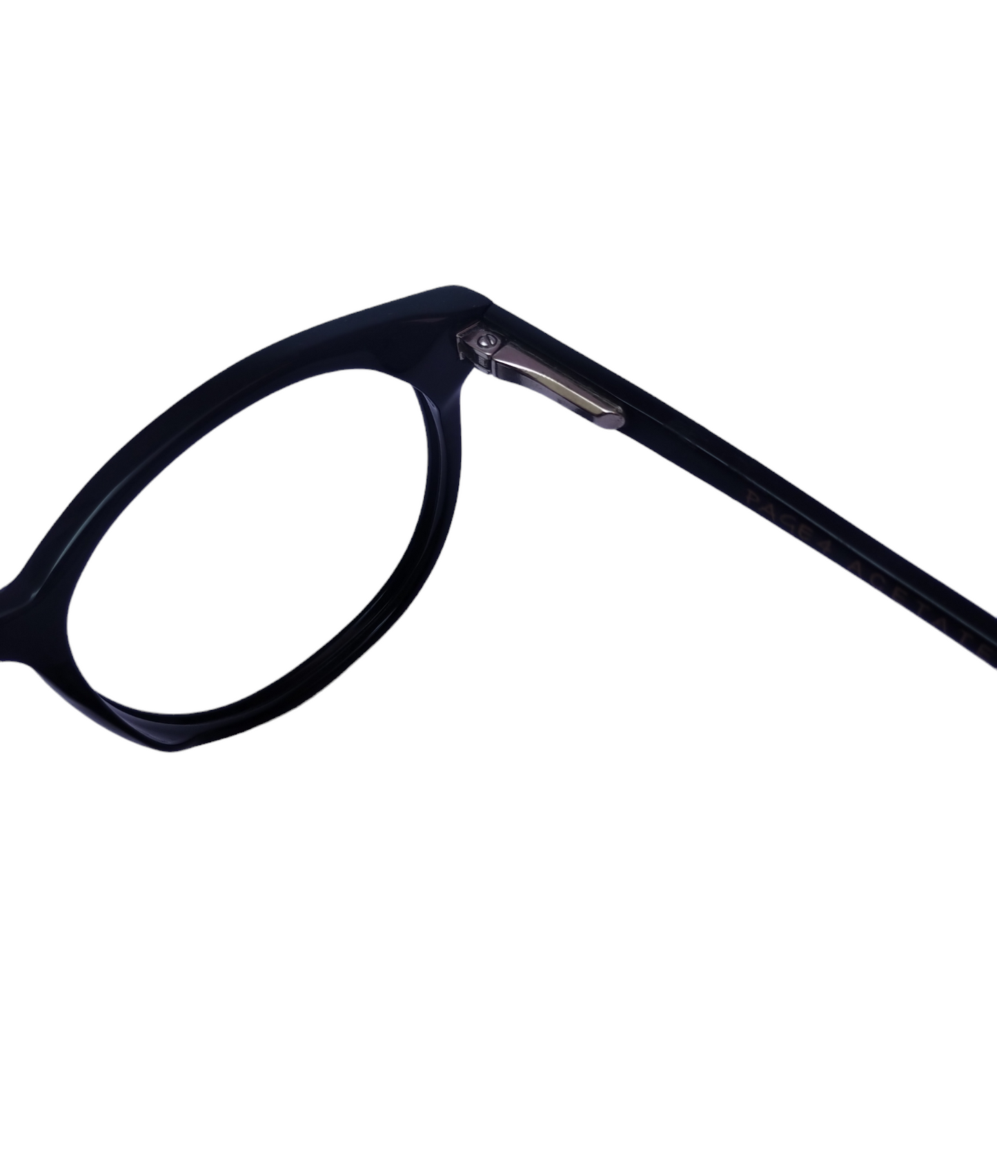 Page 4 La zion 48-18-138 Black Round Unisex Prescription Eyewear