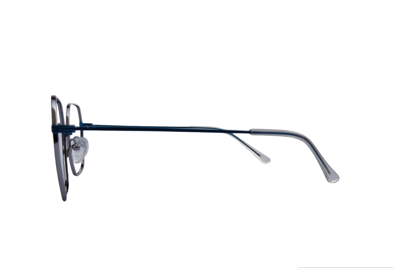 page 4 solace 507 50-18-143 unisex Silver and blue Prescription Eyewear