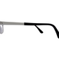 Page 4 Maze 52-19-145 White Curved Rectangle Unisex Prescription Eyewear