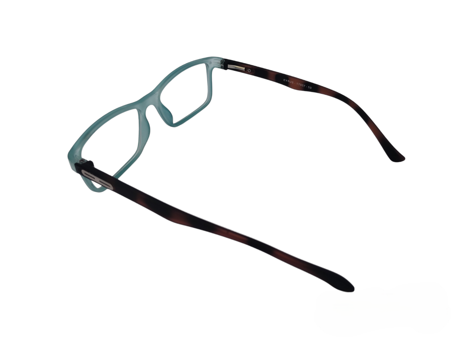 EYRUS 17007 Men's Two-Tone Rectangle Plastic Frame (50-18-140)