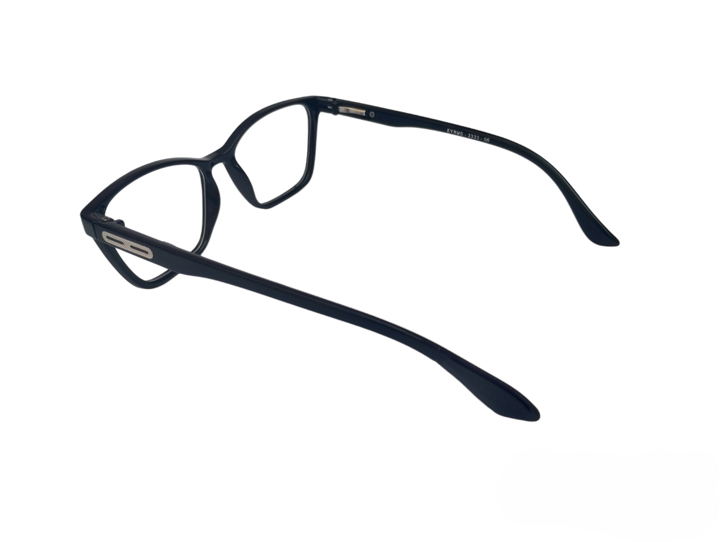 EYRUS 3333 Womens Squared Cat-Eye Full-Rim Plastic Frame (50-18-140)