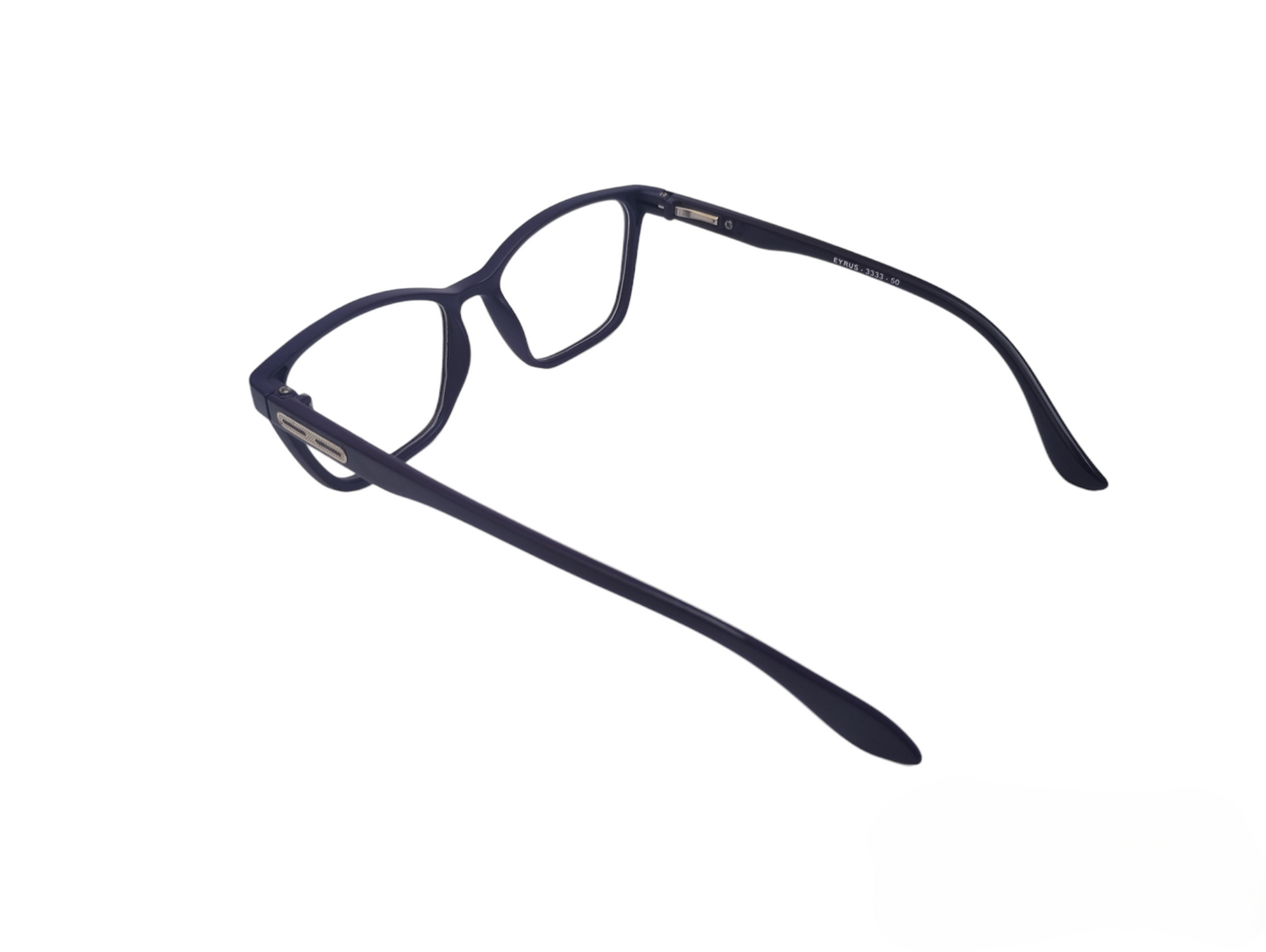 EYRUS 3333 Womens Squared Cat-Eye Full-Rim Plastic Frame (50-18-140)
