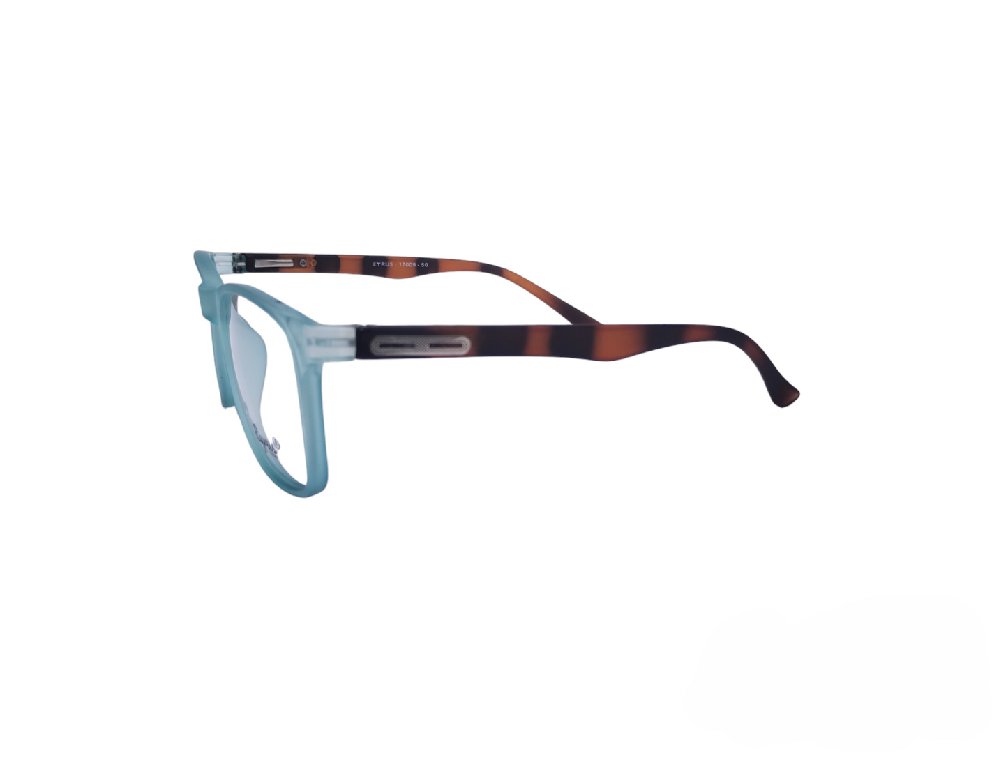 EYRUS 17009 Women's Two-Tone Wayfarer Full-Rim Plastic Frame (50-18-140)