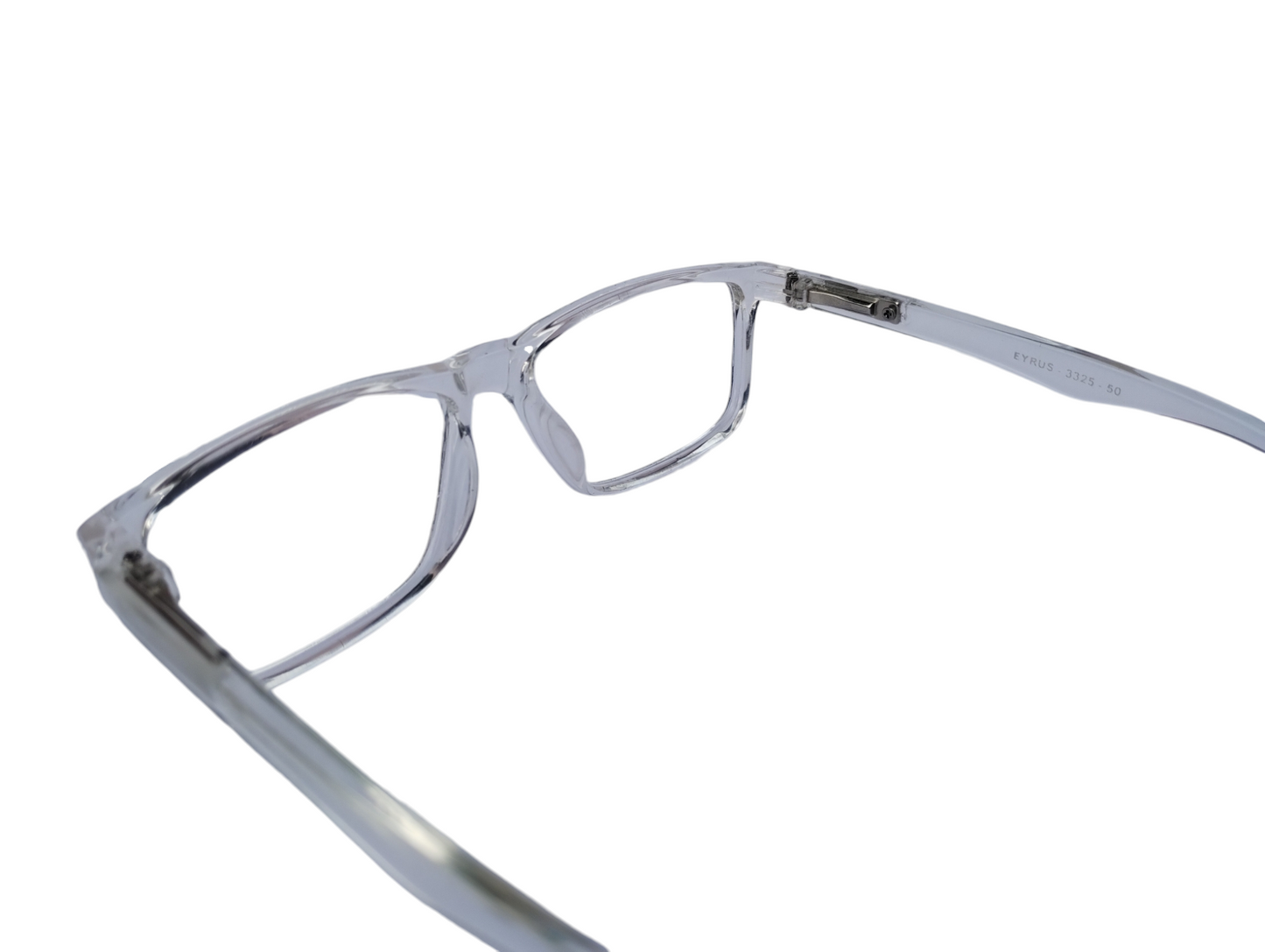 EYRUS 3325 Black & Red Rectangular Two-Tone Plastic Frame (3325 50-18-140 w-135)