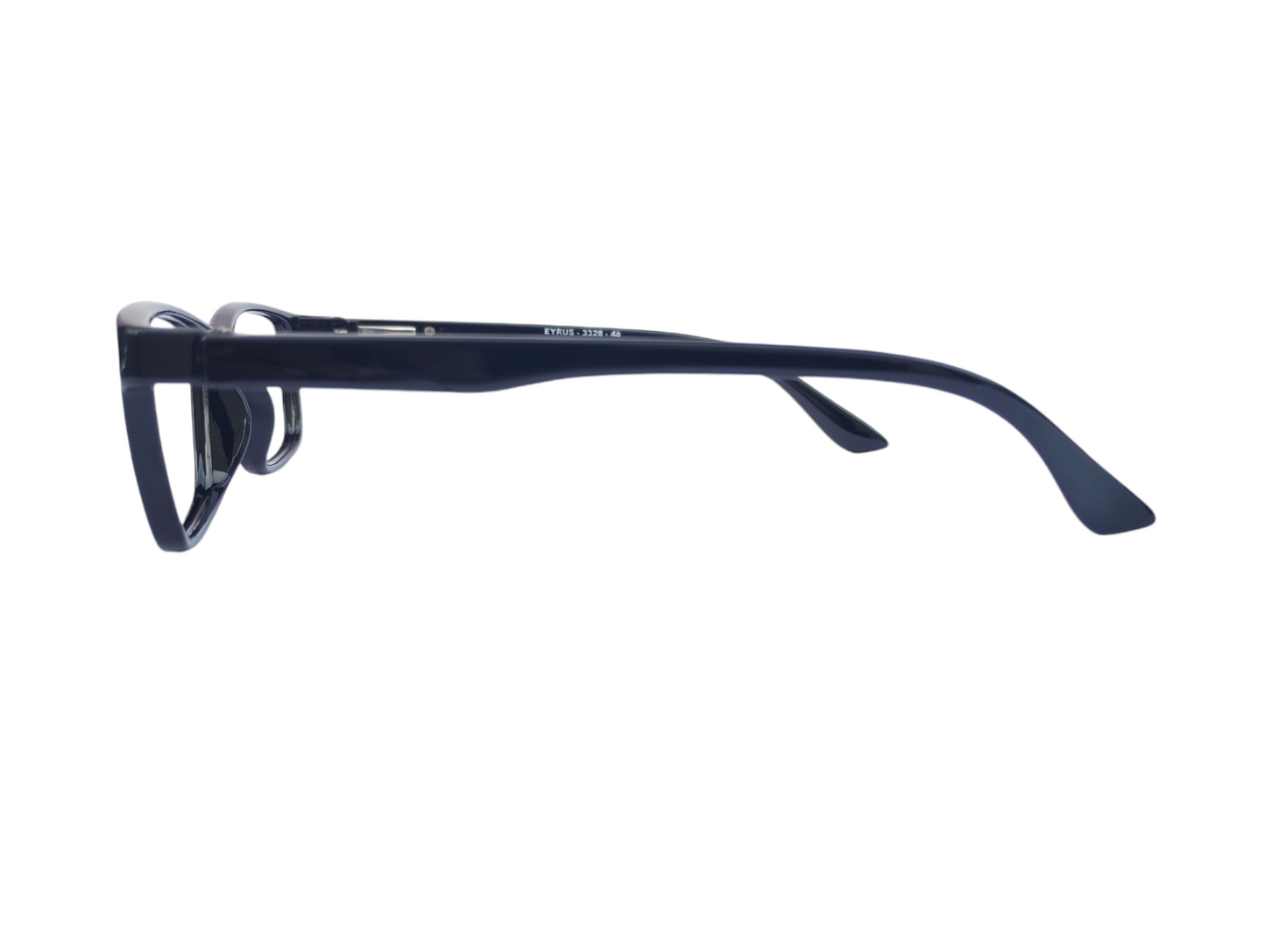 EYRUS 3328 Classic Black Rectangle Women's Acetate Frame (48-18-140)
