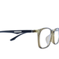 Eyrus 9993 50-18-140 Transparent mustard Unisex Prescription Eyewear