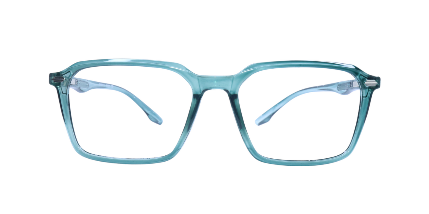 Eyrus 9985 50-18-140 Unisex transparent green Prescription Eyewear