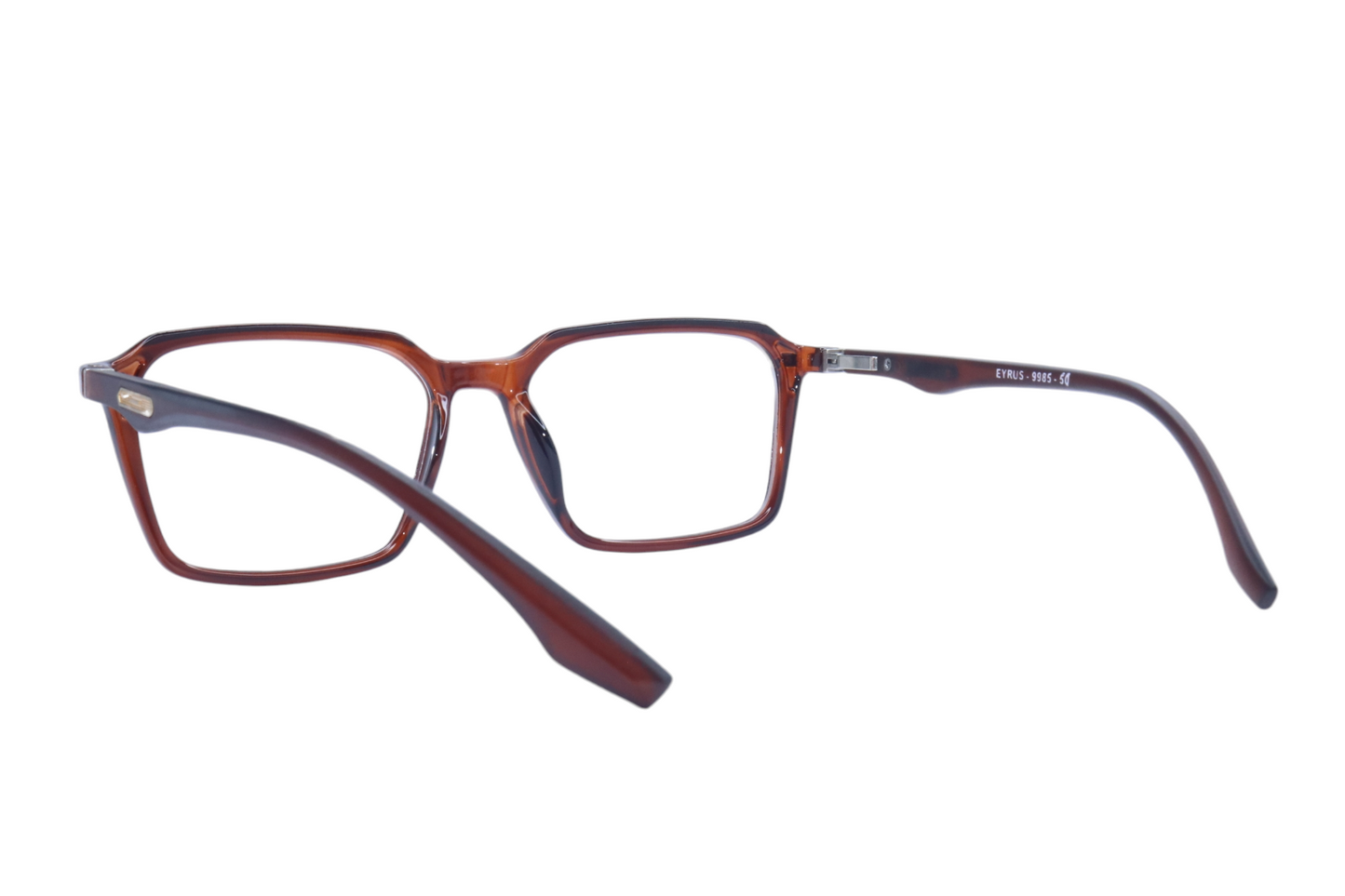 EYRUS 9985 Women's Structured Rectangle Full-Rim Frame (50-18-140)