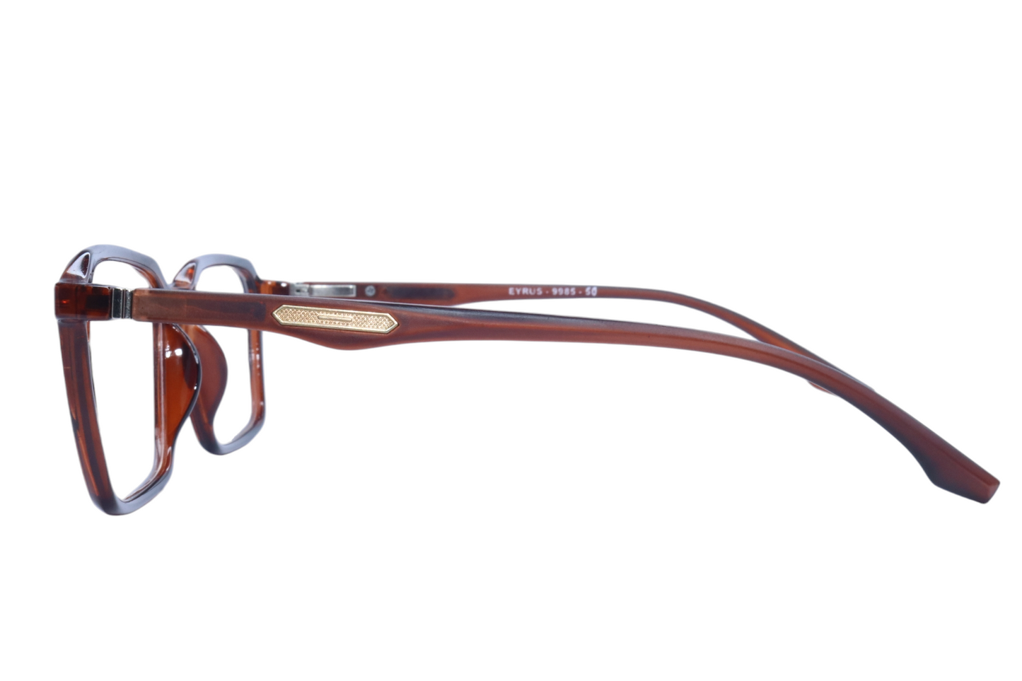 EYRUS 9985 Women's Structured Rectangle Full-Rim Frame (50-18-140)