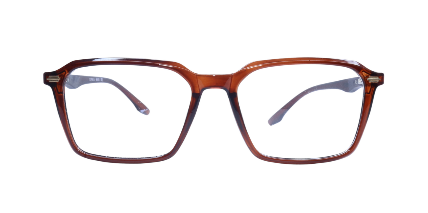 EYRUS 9985 Women's Structured Rectangle Full-Rim Frame (50-18-140)