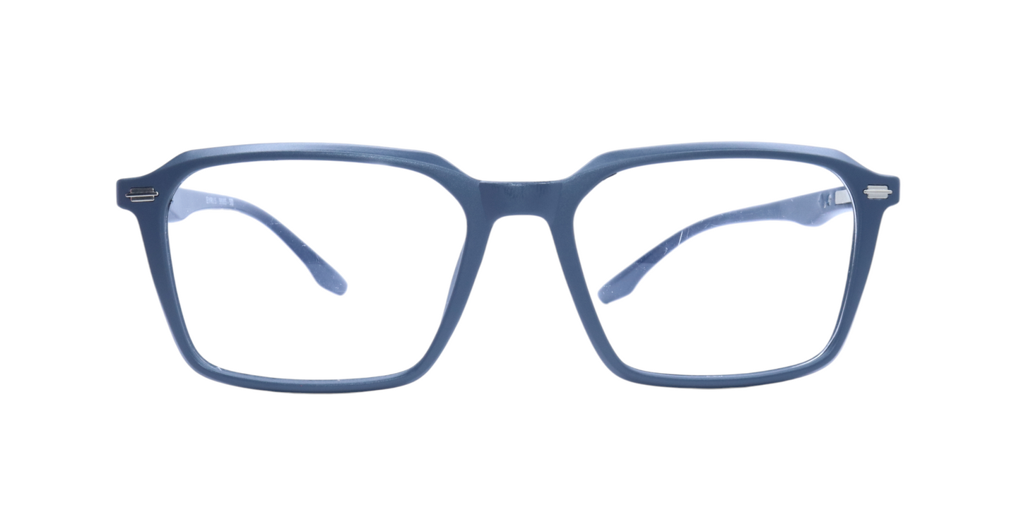 EYRUS 9985 Women's Structured Rectangle Full-Rim Frame (50-18-140)