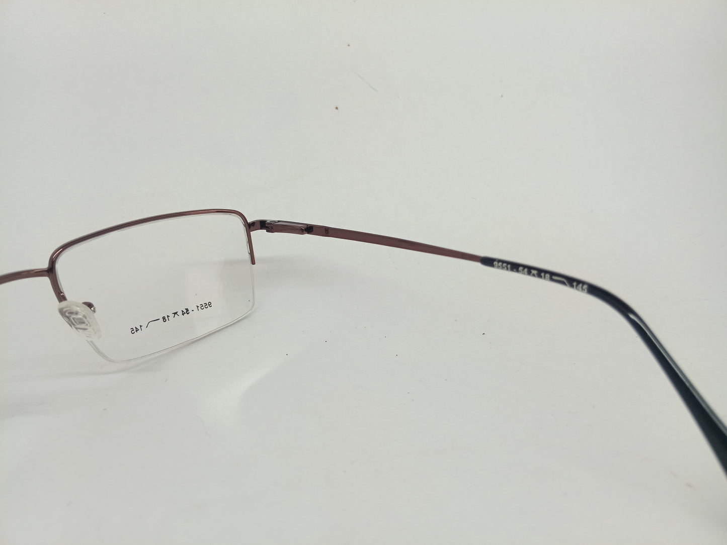 Growth 9551 Rectangle Half Eyewear Frame
