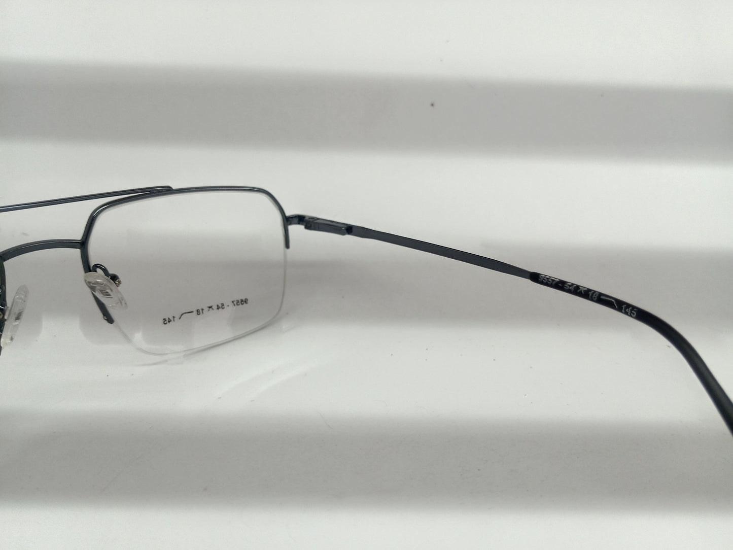 Growth 9557 Aviator Half Eyewear Frame
