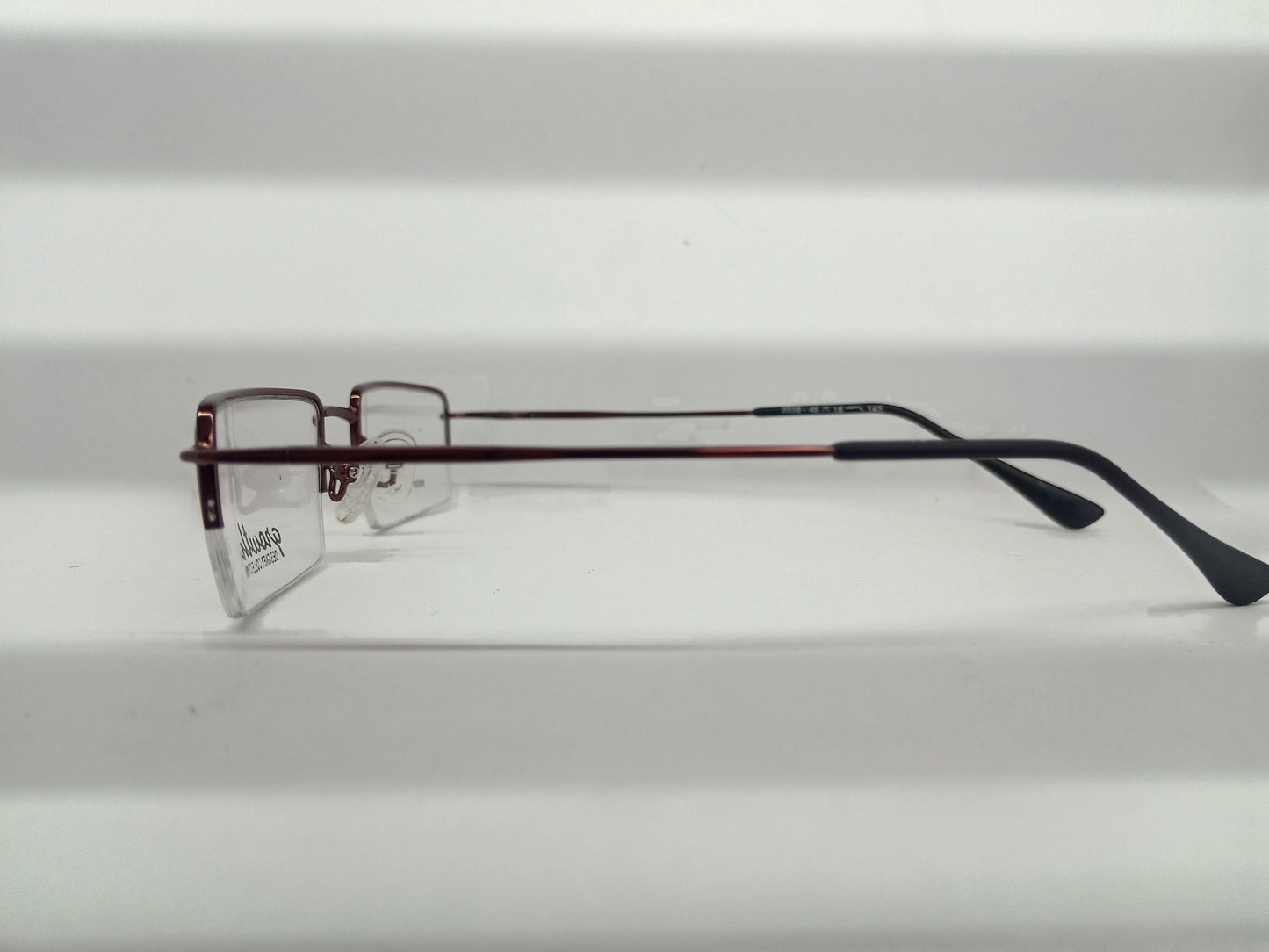 Growth 9558 Rectangle Half Eyewear Frame