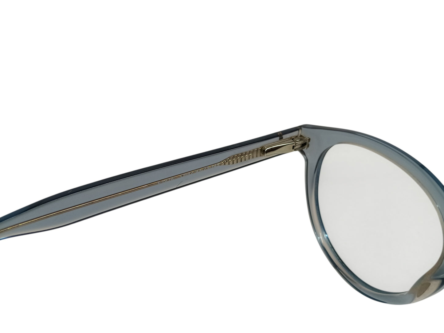 Vintro Club F5828 Round Transparent Grey Eyewear Frame