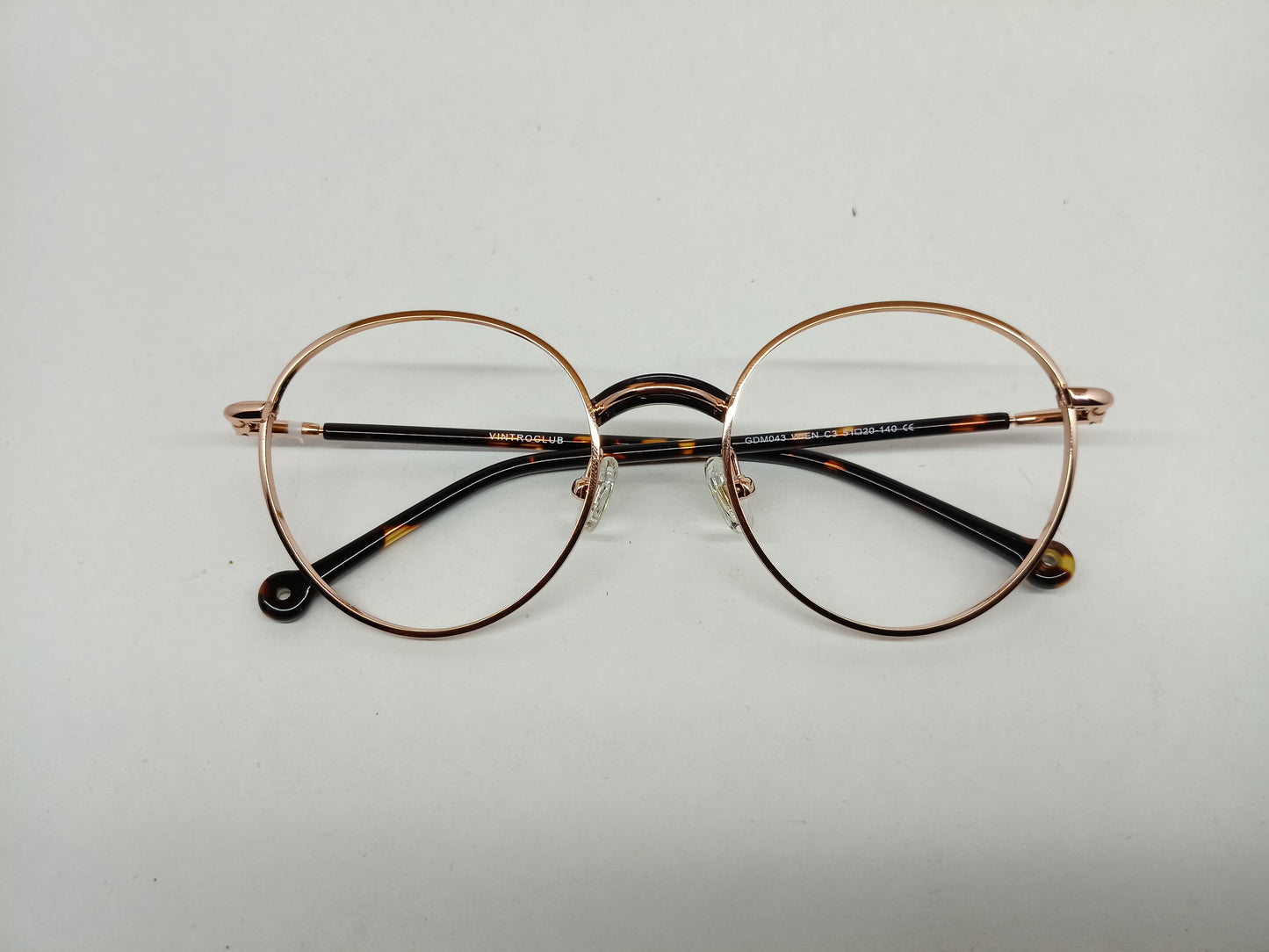 Vintro Club GDM043 Round Eyewear Frame
