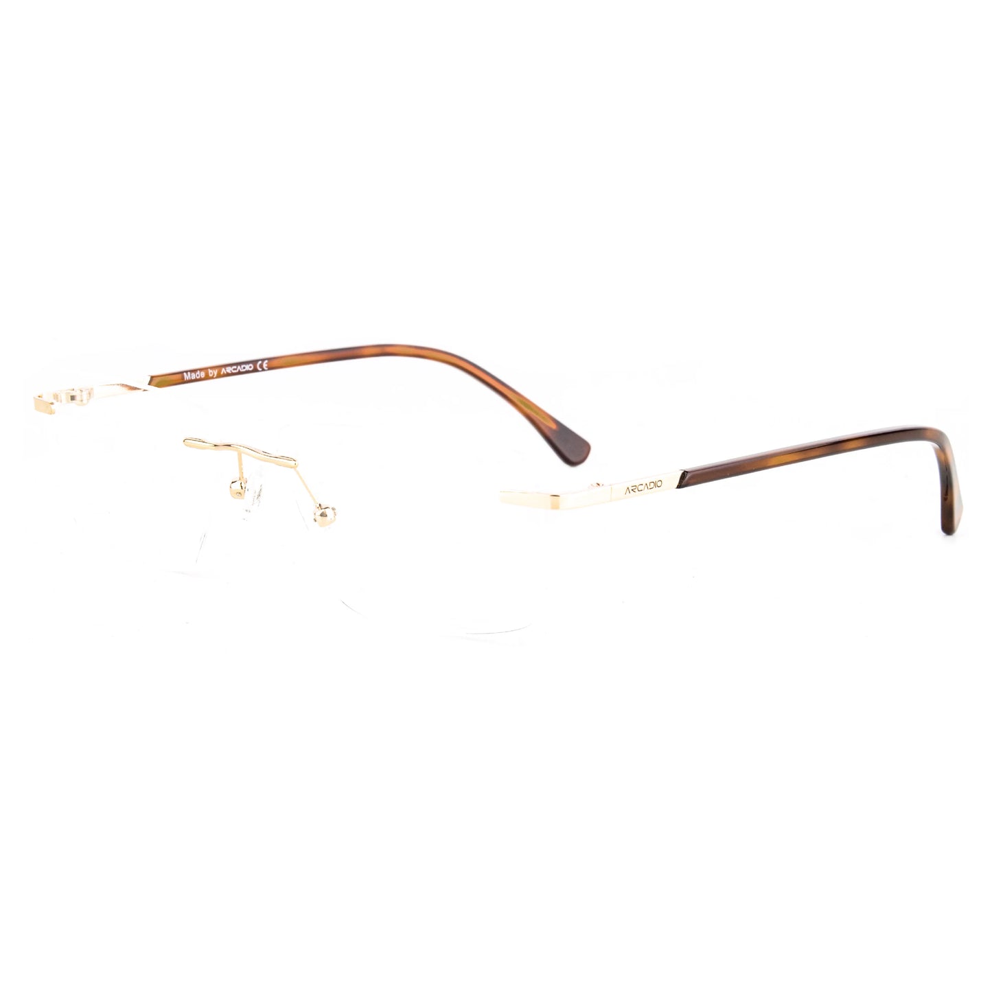 Arcadio RL146 Rectangle Rimless Eyewear Frame
