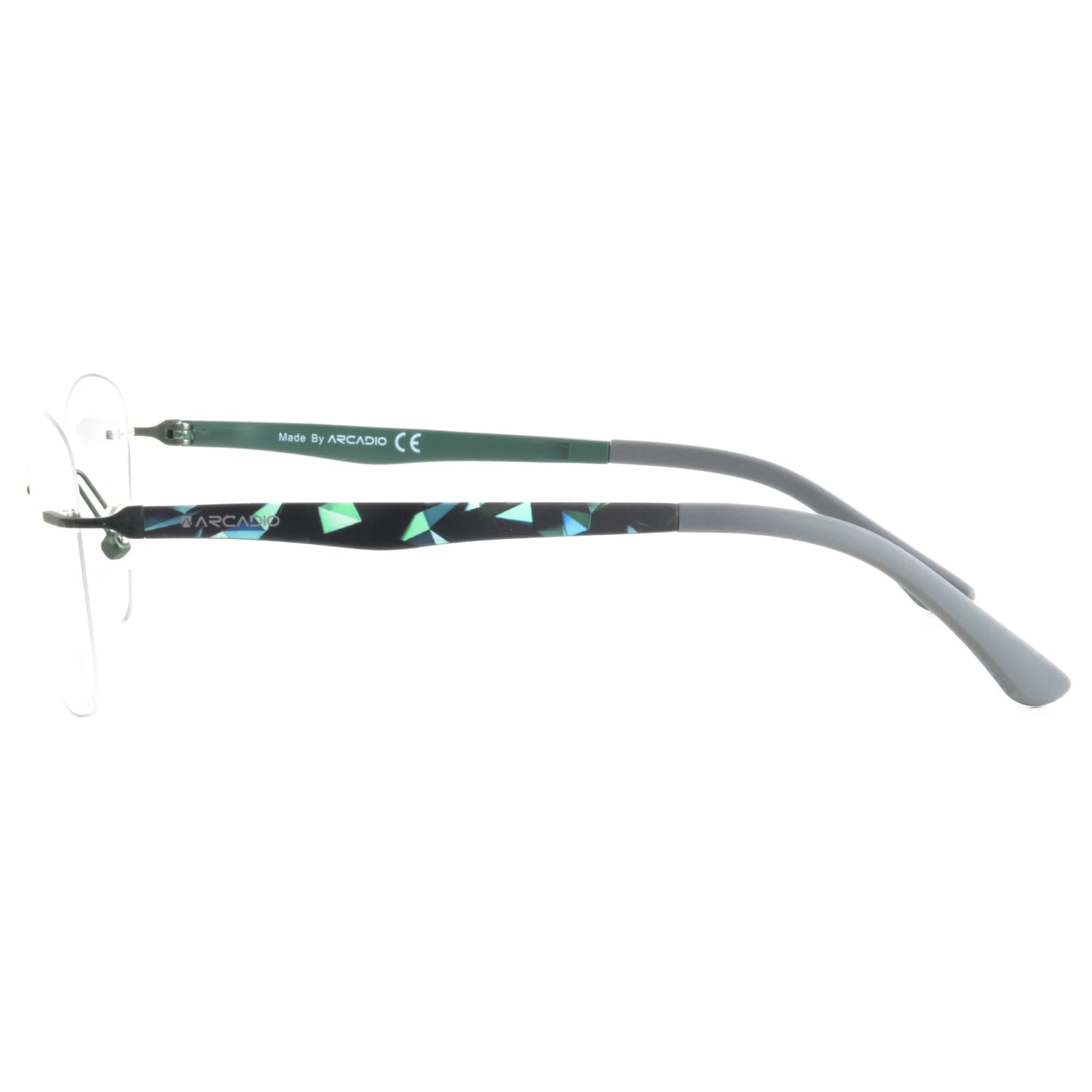 Arcadio RL151 Square Rimless Eyewear Frame