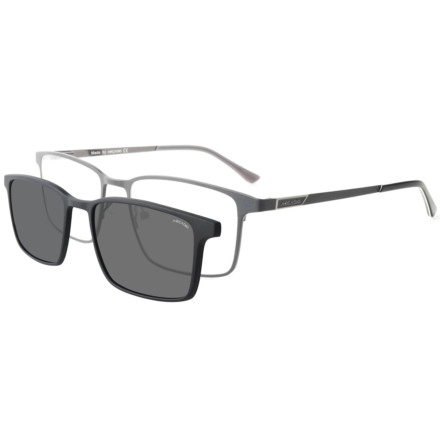 Arcadio SE783 Rectangle Clip-on Eyewear Frame