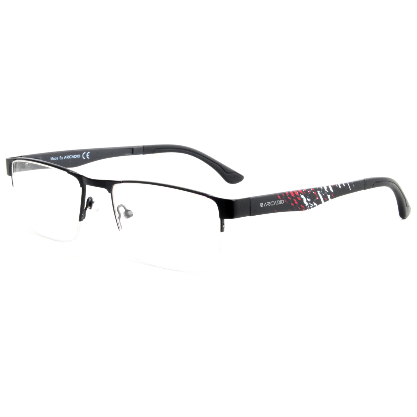 Arcadio SP2291 Rectangle Half Eyewear Frame