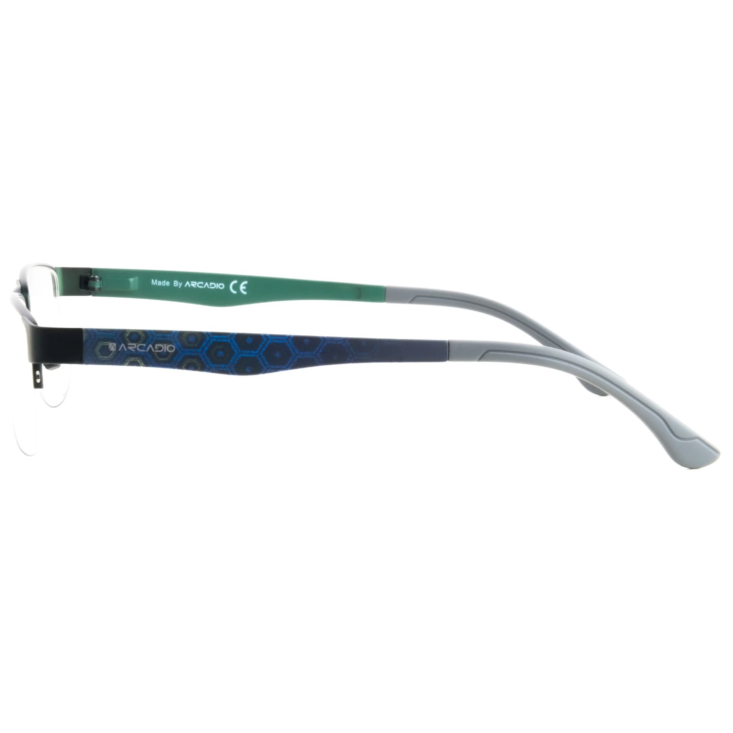 Arcadio SP2291 Rectangle Half Eyewear Frame