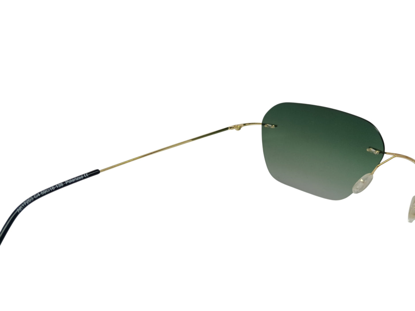 Arcadio AK17203 Angular Mens Gold Sunglasses