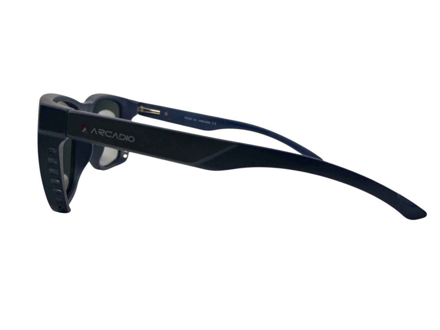 Arcadio AR245 Wayfarer Mens Matte Blue Sunglasses