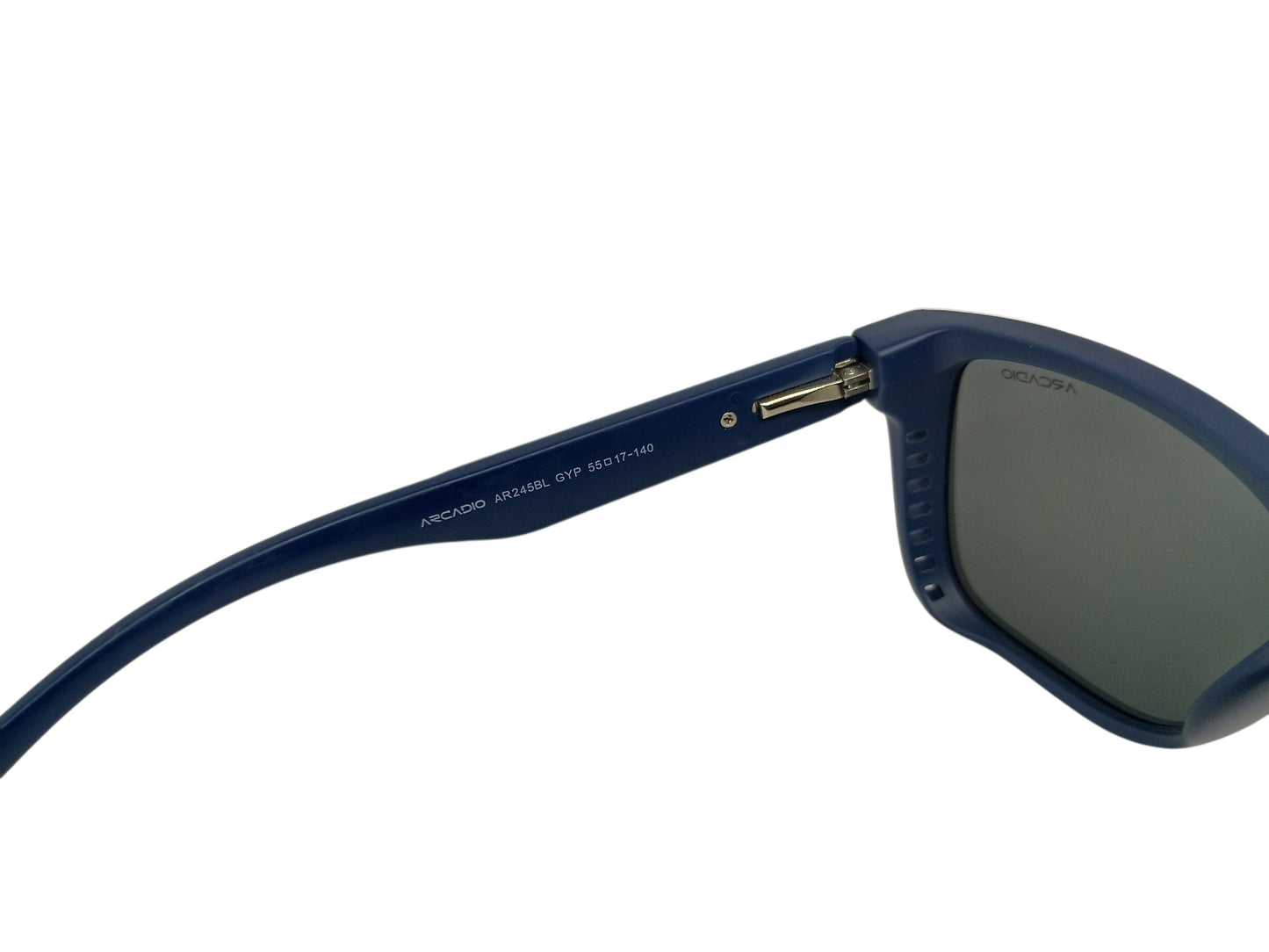 Arcadio AR245 Wayfarer Mens Matte Blue Sunglasses