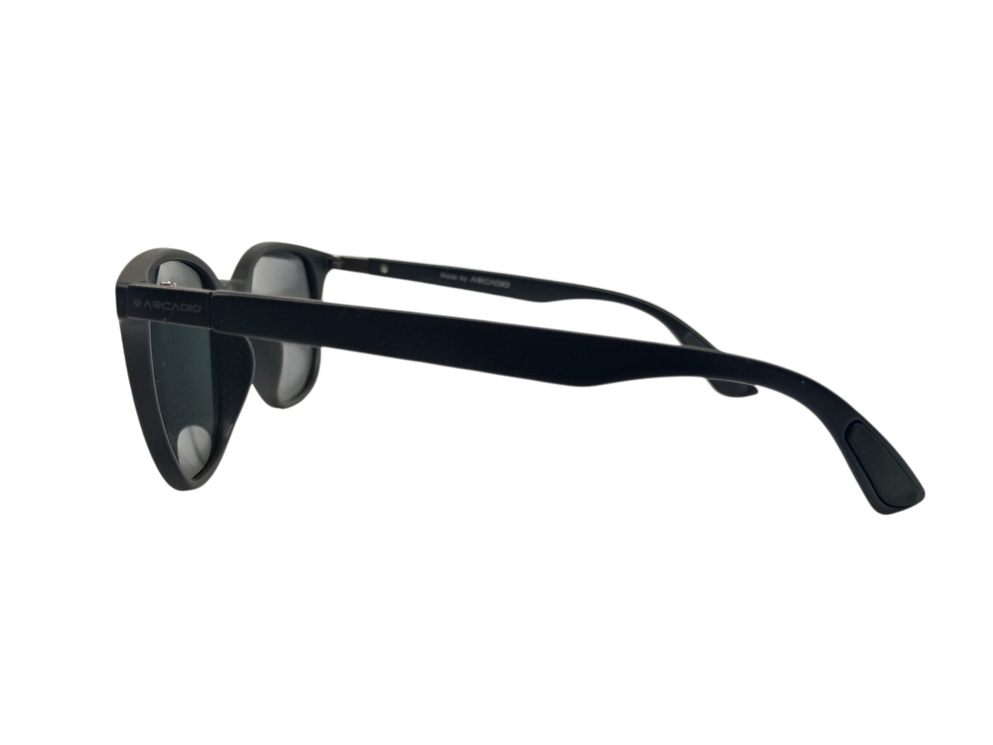Arcadio PL374 Wayfarer Mens Matte Black Sunglasses