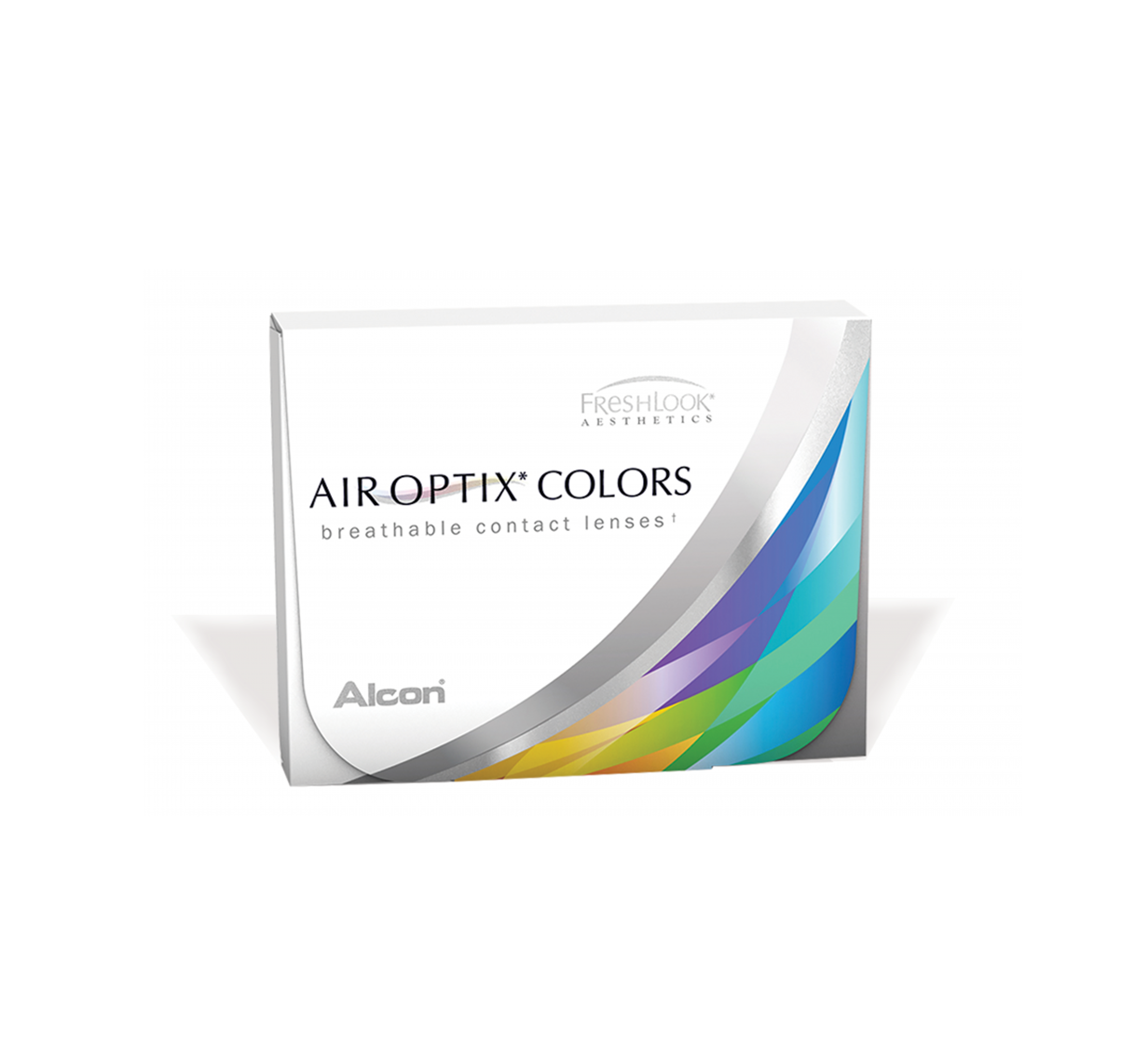 Air Optix Colors Silver Monthly Colored Contact Lenses – Breathable & Natural Look