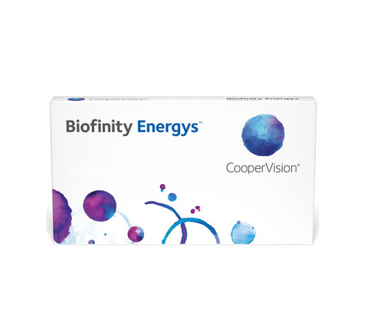 Biofinity Energys Monthly Disposable Silicone Hydrogel Spherical Contact Lenses (3 lenses box)