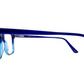 Creyons 6130 52-20-150 Unisex Square Blue Acetate Eyeglasses