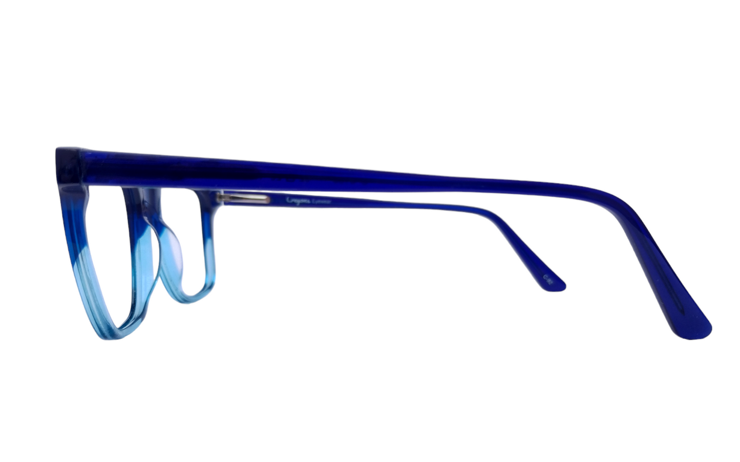 Creyons 6130 52-20-150 Unisex Square Blue Acetate Eyeglasses