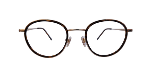 David Jones DJ 0403 47-21-145 Tortoise shell and gold Unisex Prescription Eyewear