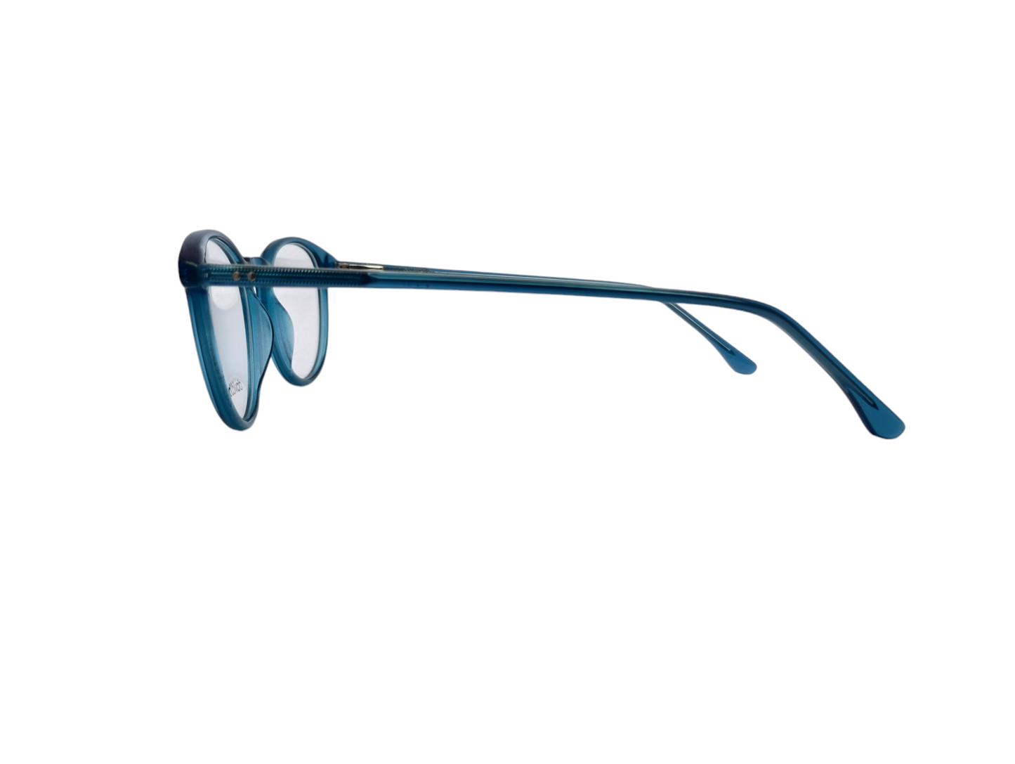 David Jones DJ 2052 48-20-140 C3 Transparent Blue Unisex Prescription Eyewear