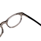 Page 4 La zion 48-18-138 Transparent Grey Round Unisex Prescription Eyewear