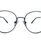 Page 4 solace 509 50-17-142 unisex round matte blue prescription eyewear